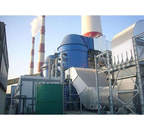 Dust remover for desulfurization  denitrification in power plant